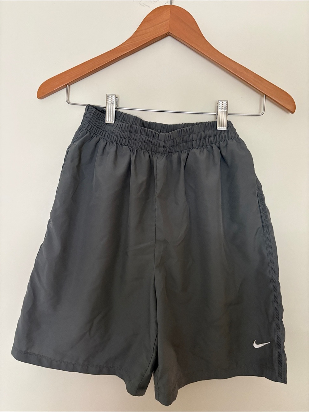 Like New- Nike Youth (XL) Gray Athletic Shorts